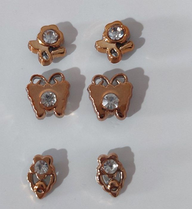 3 pares de brincos novos