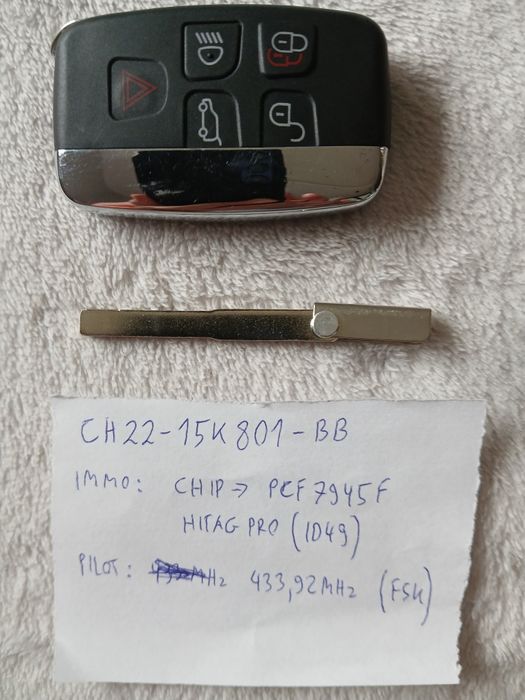 Nowy kluczyk pilot sprzedam