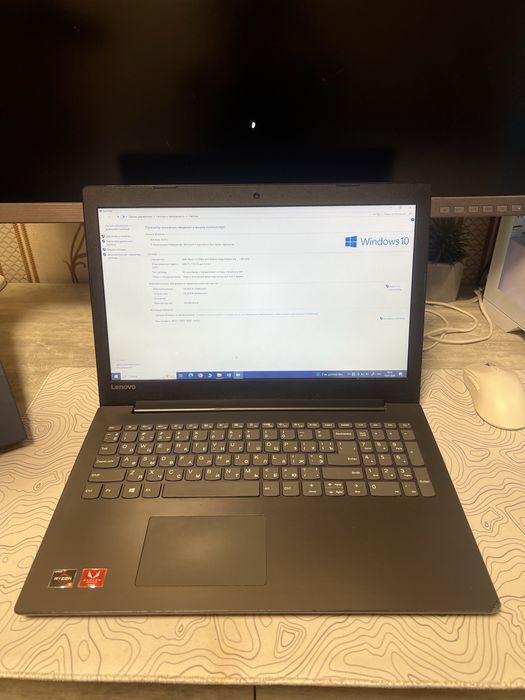 Ноутбук Lenovo Ryzen 5 2500u/ 8gb drr4/256ssd/ windows 10
