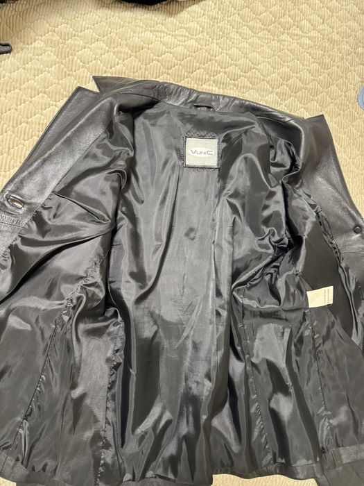 Пиджак з натуральної шкіри