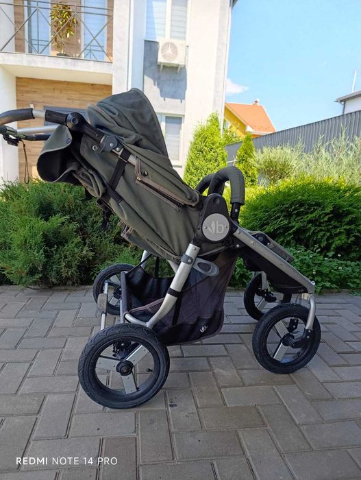 Коляска для двійні Bumbleride Indie Twin/Dawn Grey