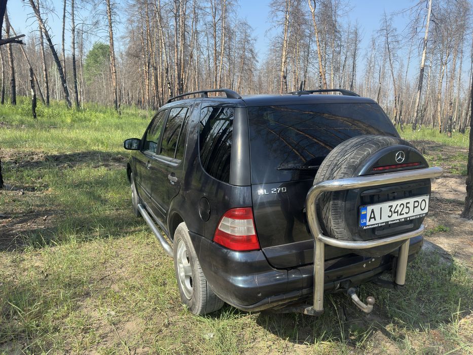 Mercedes-Benz ML 270 CDI, 2002 рік – доглянуте авто в чудовому стані! На українській реєстрації, з обліку знімається!