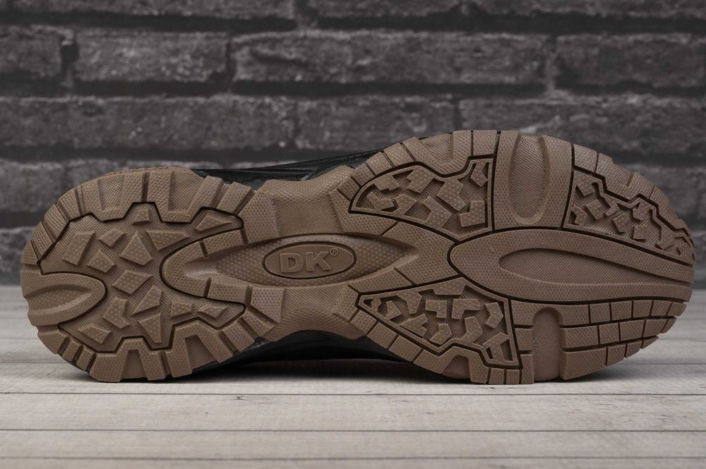 Czarne Buty Męskie Trekkingowe 41-46 DK Soft Shell Wodoodporne