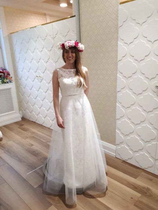 Suknia ślubna boho 36/38