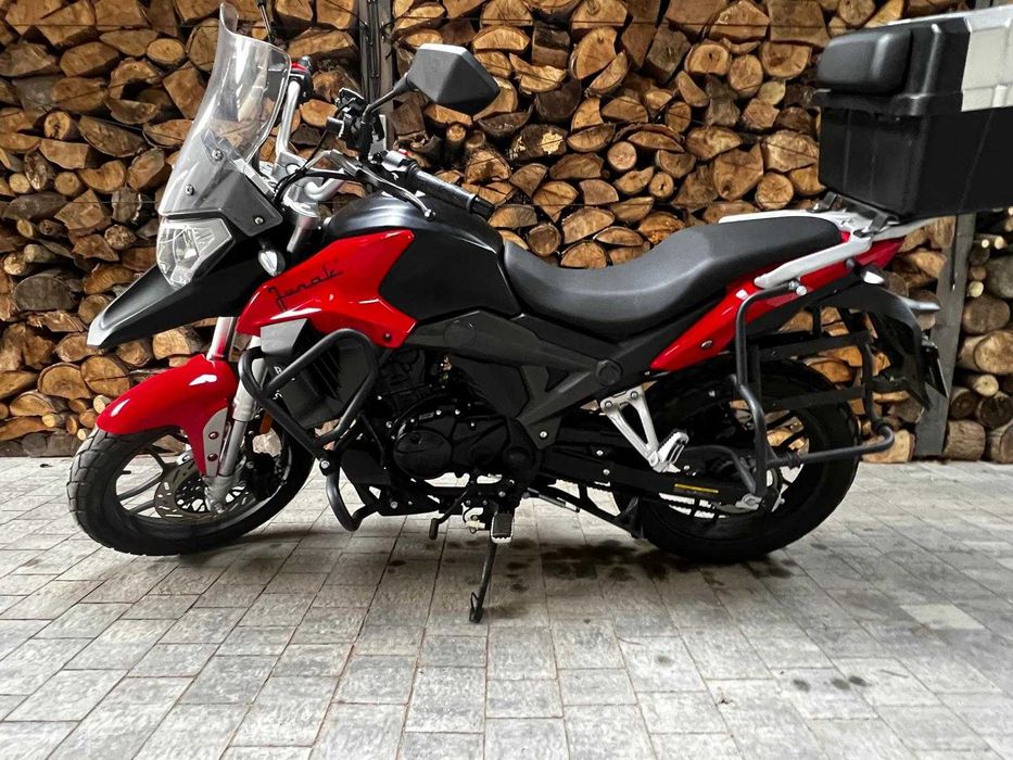 wynajem wypożyczalnia motocykli 125 na kat B JUNAK CHOPPER CRUISER