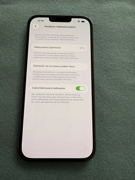 IGŁA iPhone 13 Pro Max 256GB grafitowy BATERIA 97%