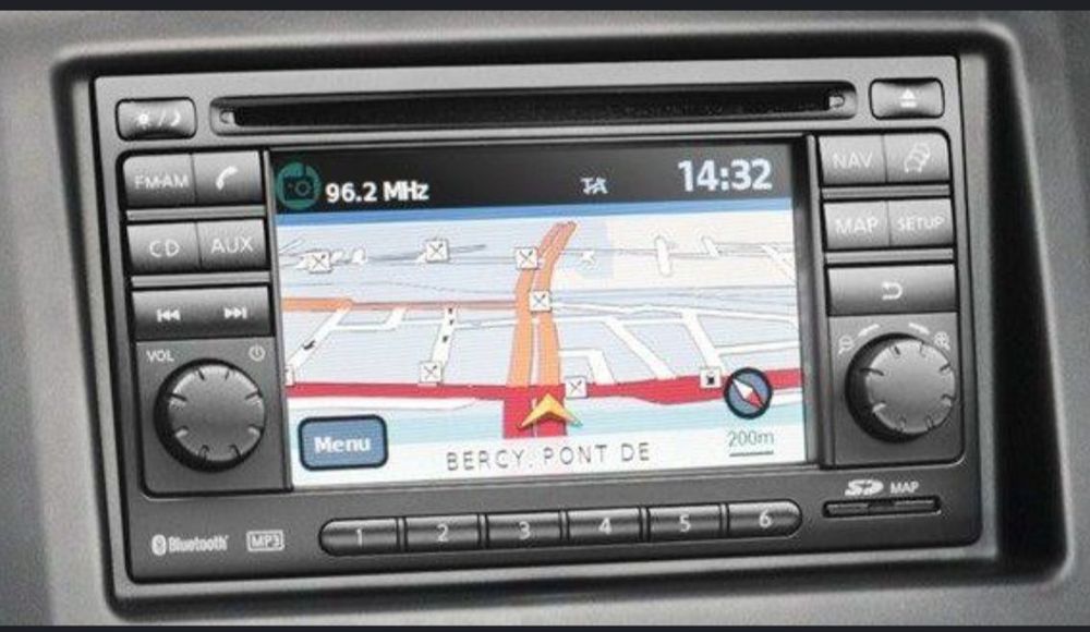 Cartao de GPS para Nissan modelo connect 1 V10 2020 europa