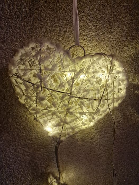 Lampki serca led na baterie Weltbild