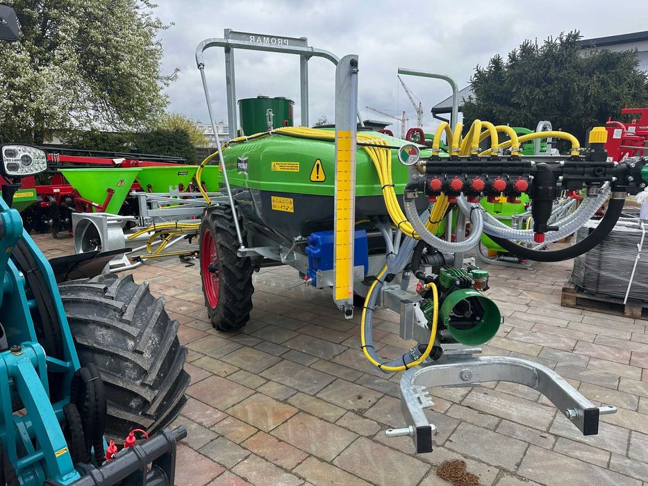 Opryskiwacz PROMAR 1200L Zaczepiany Ocynk 170l/min 15m NAJLEPSZE CENY!