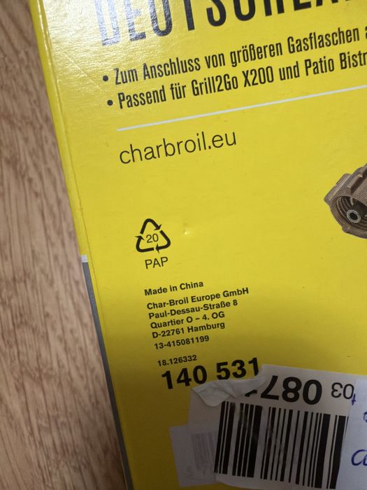 Zestaw adapterów do grilla Char-Broil