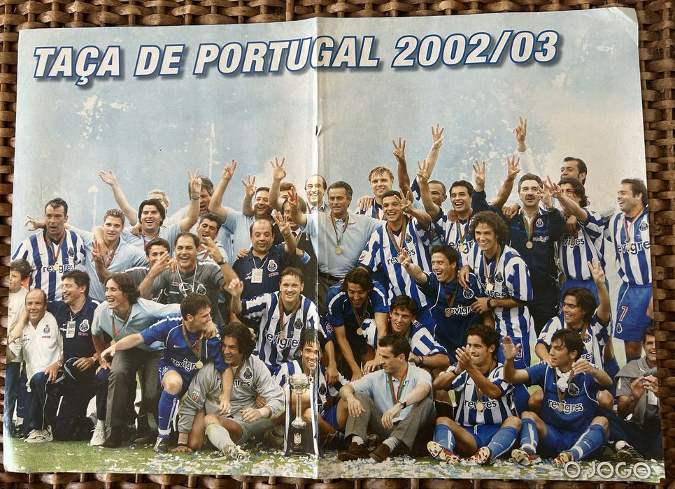 Poster FC Porto vencedores Taça de Portugal 2003