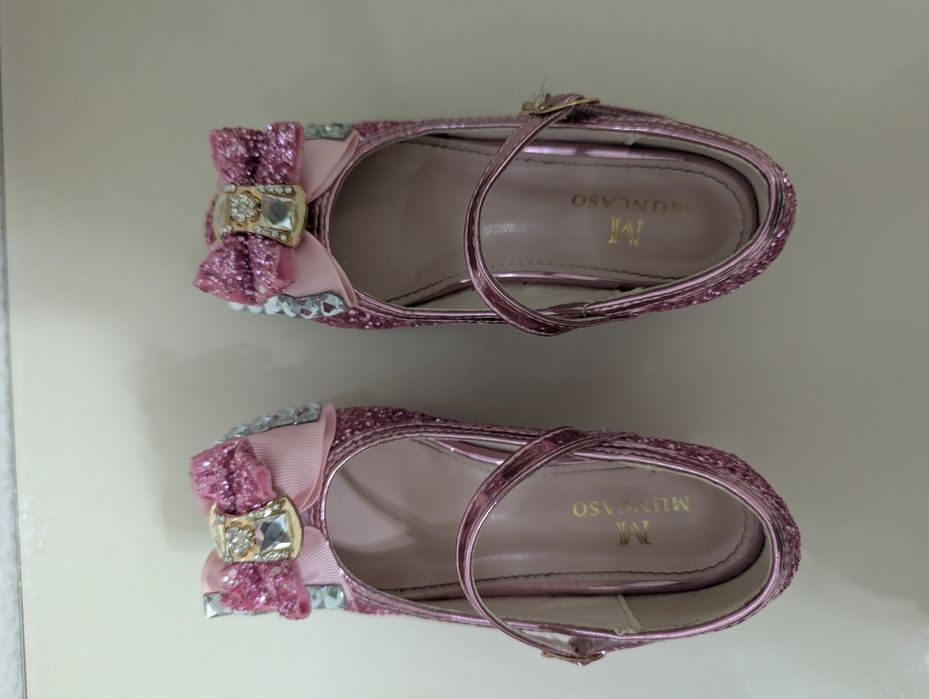 Святкові туфельки принцеси. 17 см устілка