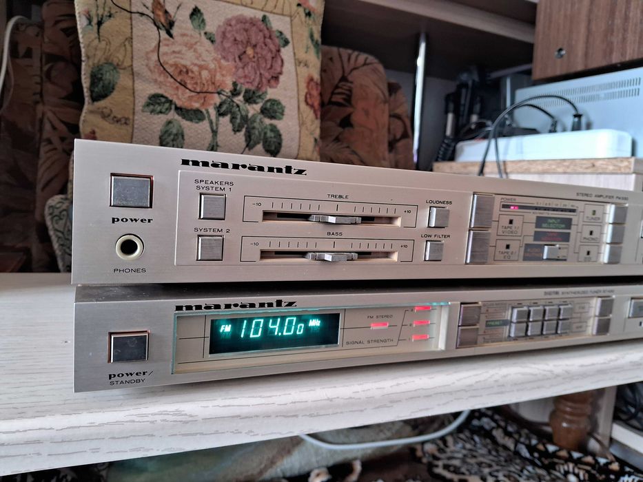 Підсилювач потужності MARANTZ PM-330 HI-FI та тюнер MARANTZ ST430