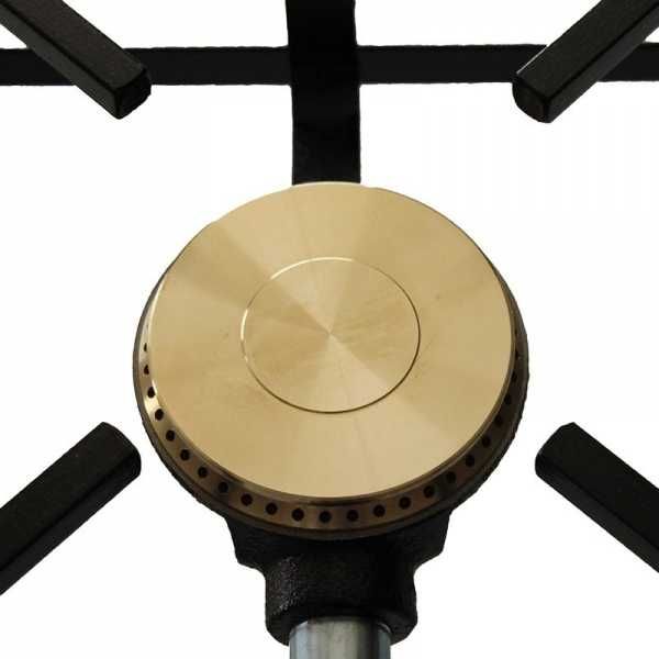 Trempe portátil a gás de 2 queimadores