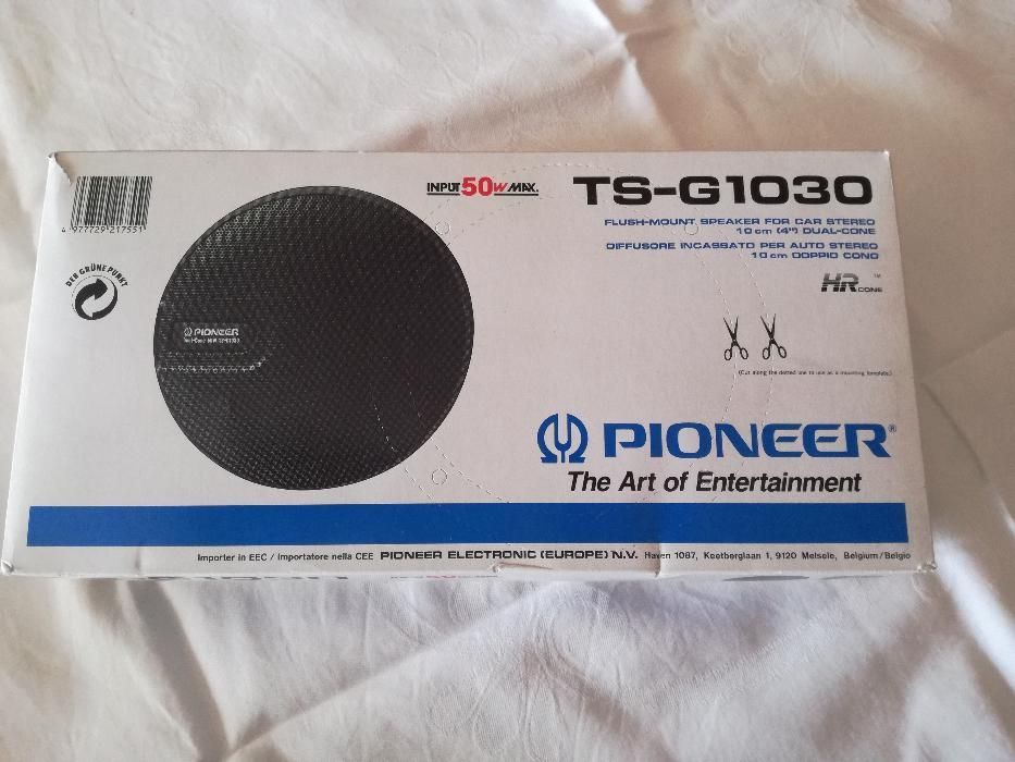 Colunas altifalante PIONEER p/carro