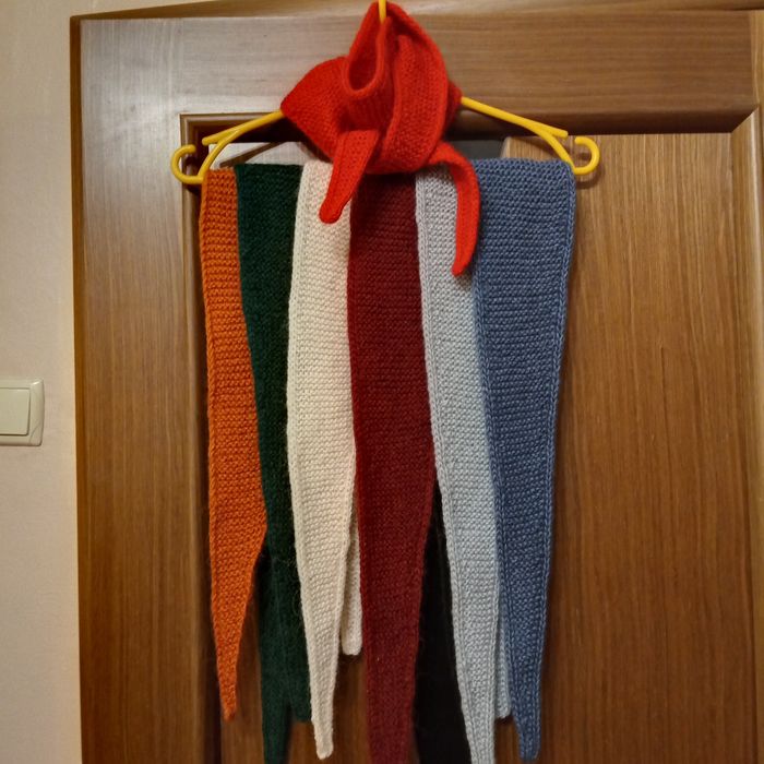 Вязаные шарфики "Софи"