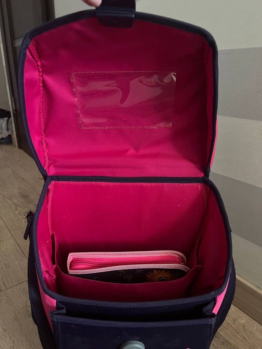 Рюкзак herlitz, розовый в хорошем состоянии