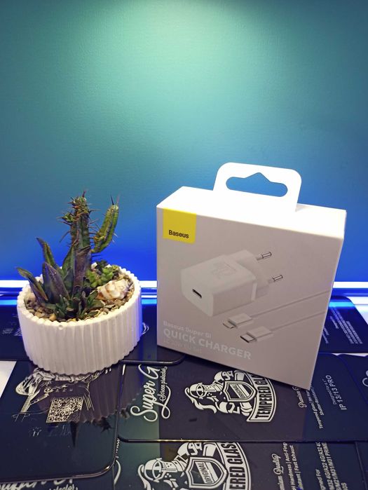 Блок зарядки для Samsung 25W Адаптер живлення Xiaomi 33W Зарядка НОВІ