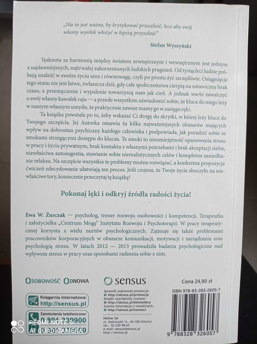 "Mój kawałek raju" Ewa W. Żurczak