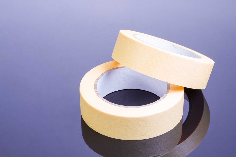 12 ROLEK Taśma malarska maskująca 25mm 30mm 38mm 50mm x 50 metrów