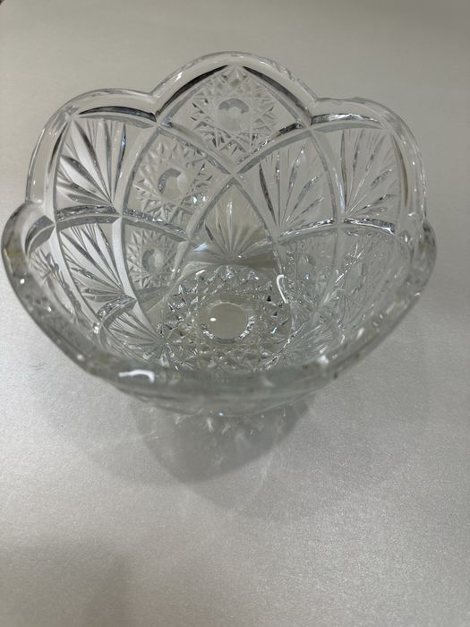 Салатниця кришталева хрусталь