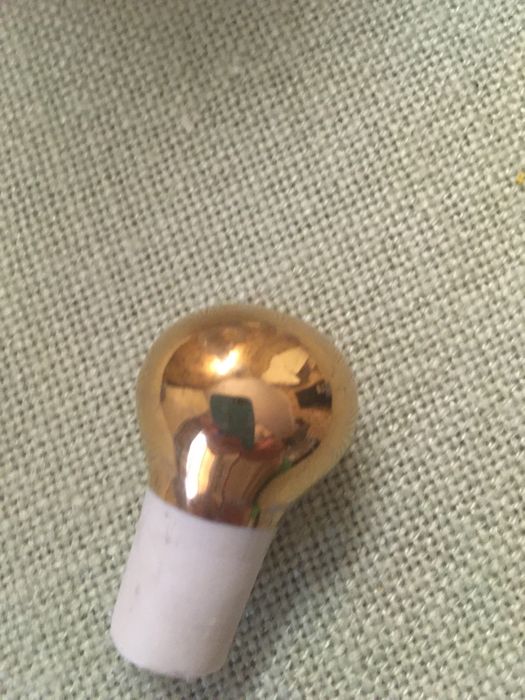 Фарфоровая рыбка с позолотой СССР