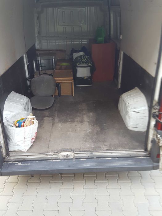 Usługi transportowe, przeprowadzki, transport towarów, Kurier BUS 3.5t