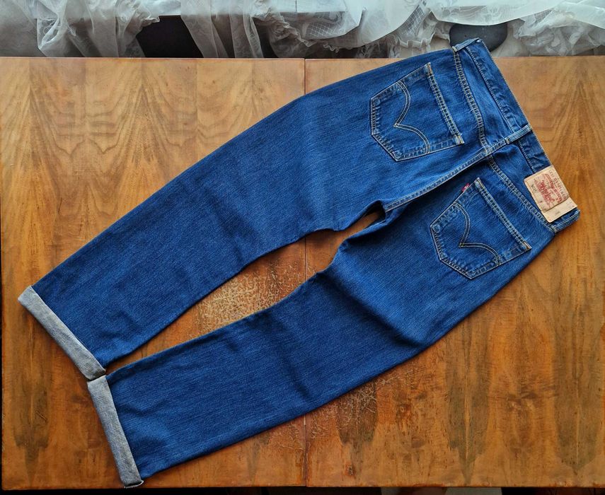 Джинсы (Levis 501) размер W32-L34 (Индиго)