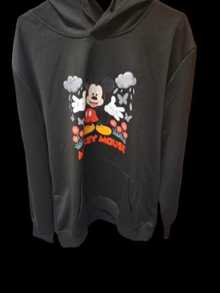 Sweatshirt com capuz preto e em Cinza sem Capuz - M Grande