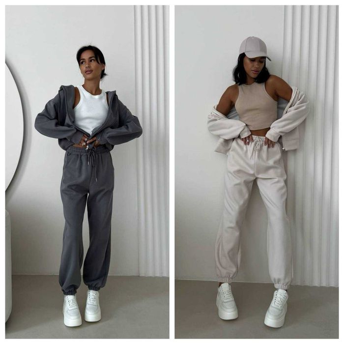 Спортивний костюм жіночий весняний/Женский костюм тройка мод 1537