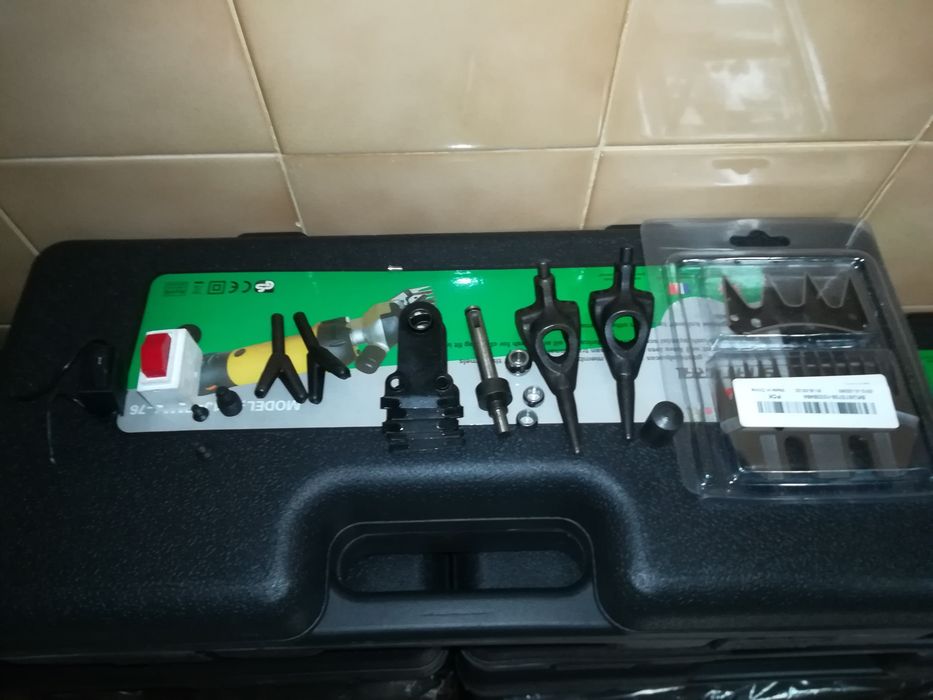 1200W FOTOS REAIS! Máquina de Tosquiar Ovelhas Tosquia