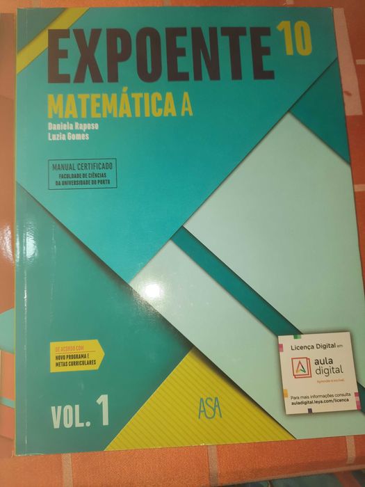 Expoente Mathematics A Textbooks for 10th Grade64740878907522121