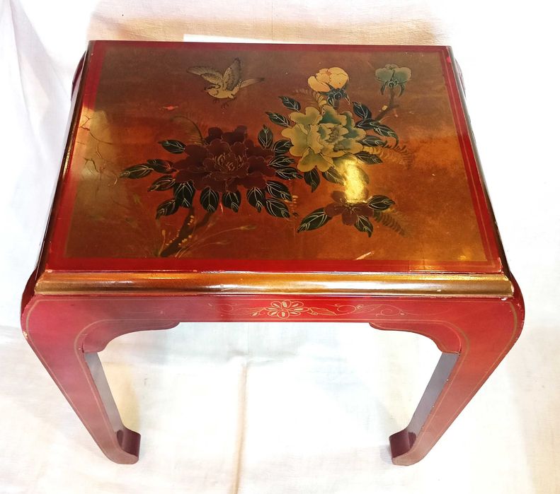 Mesa Mãe Bancos Madeira Lacada
