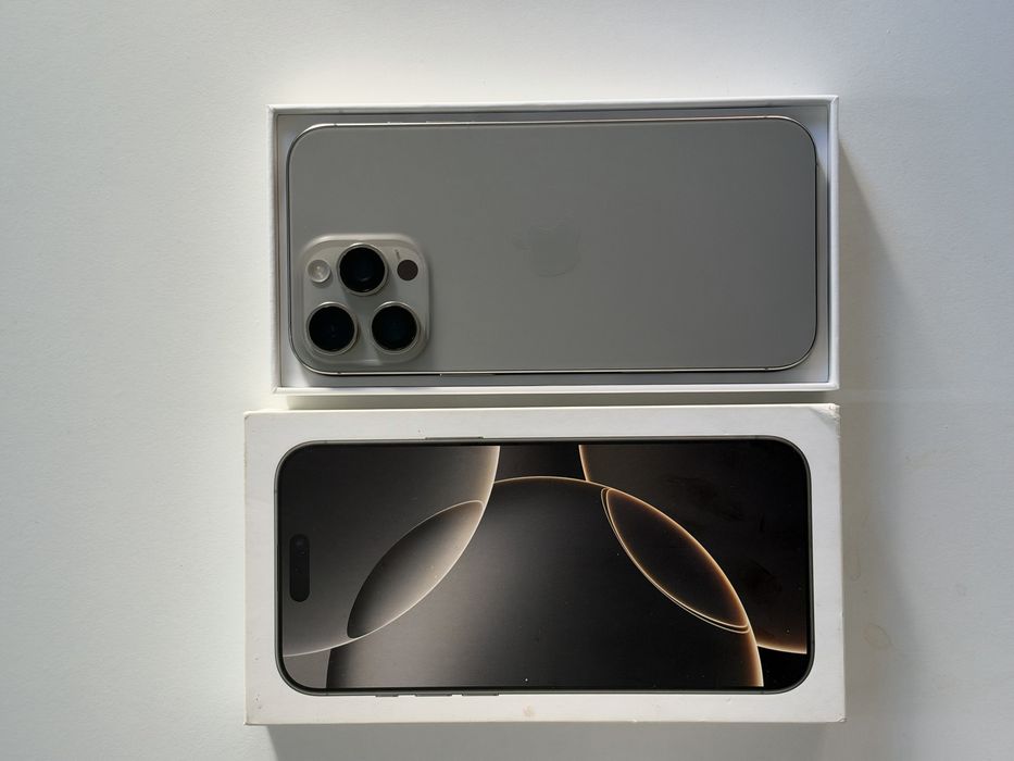 iPhone 16 Pro Max 256GB Bateria 90% – Com Marcas de Uso – Fatura e Garantia