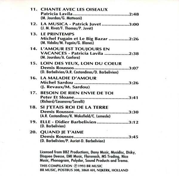 The sound of France - Volume 1 - CD - 1993