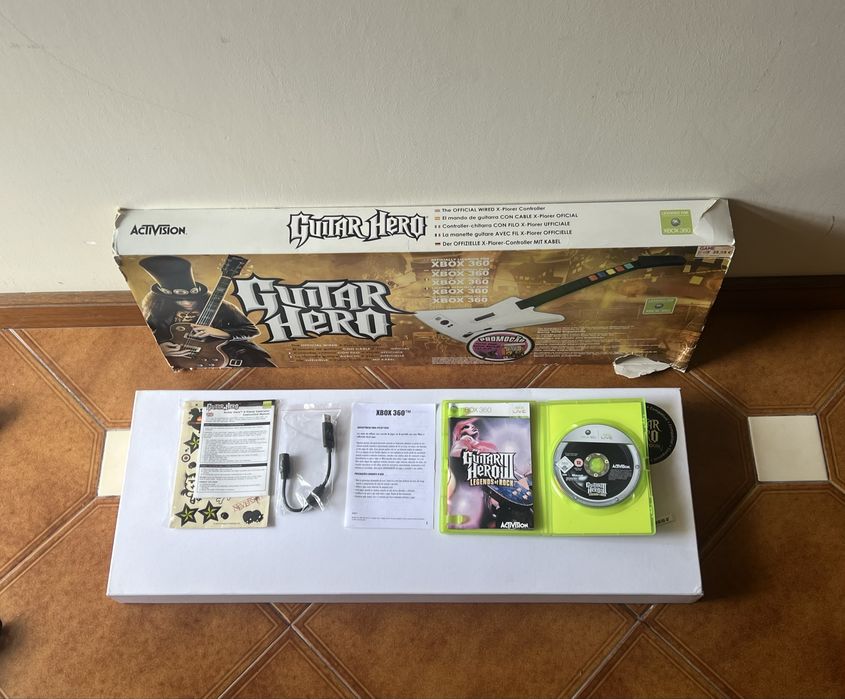 Guitar Hero X-Plorer (Xbox 360 / PC / Clone Hero) – Completo em Caixa (CIB)