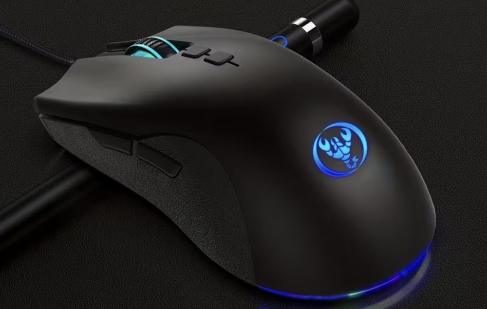 ігрова мишка з підсвіткою rgb / black shark 11 / logitech g102