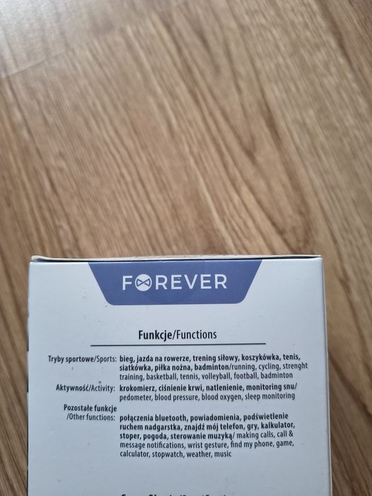 Smartwatch krokomierz ciśnieniomierz. Nowy nie otwierany,prezent