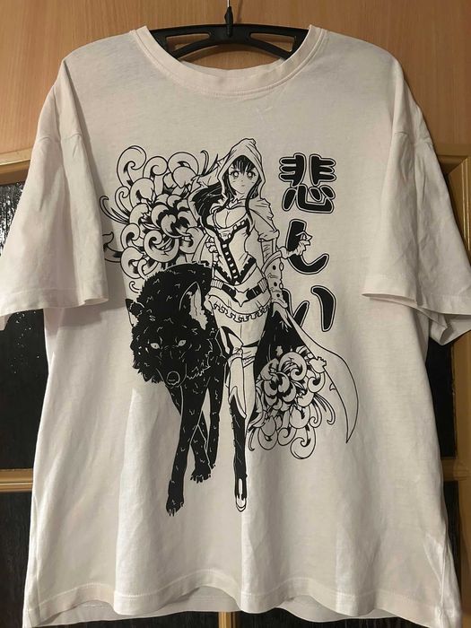 Koszulka bluzka t-shirt Cropp anime