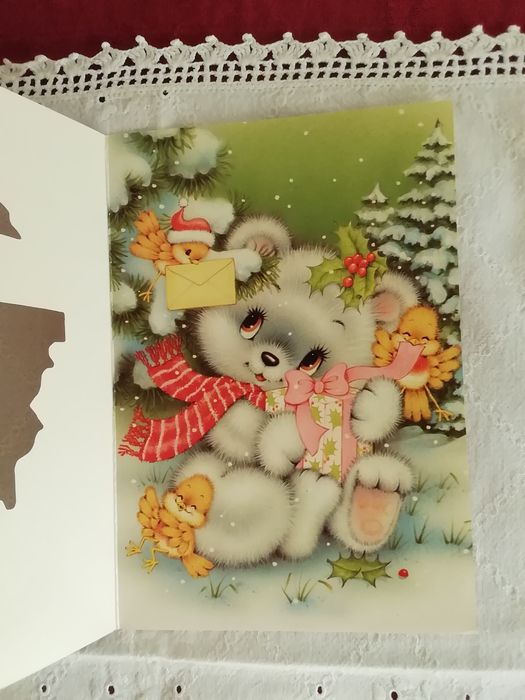 Postal Boas Festas, para coleção