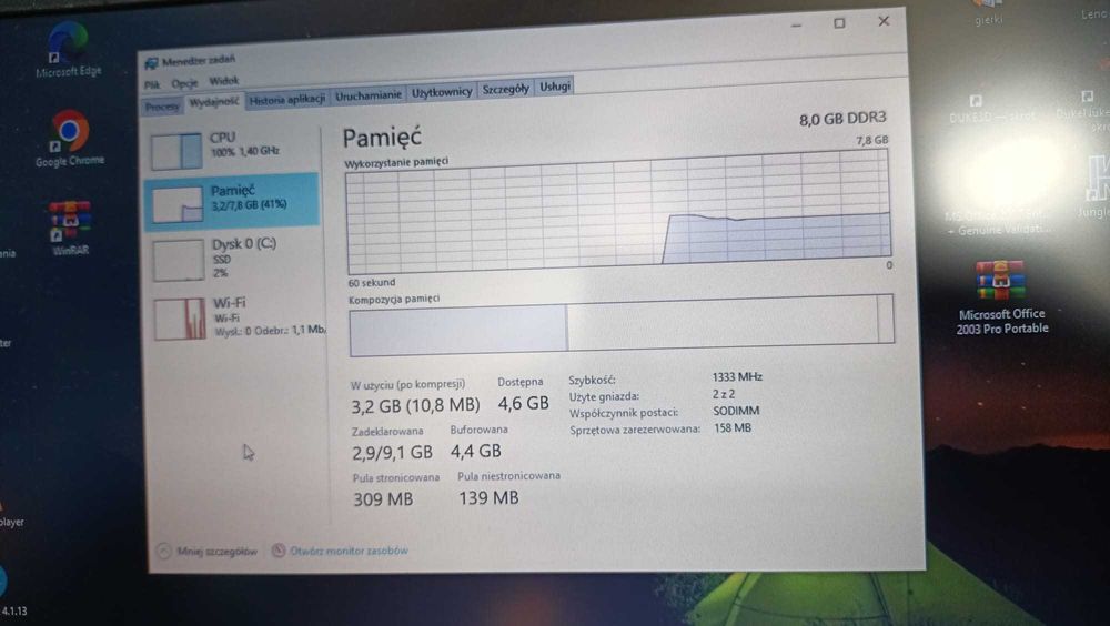 Laptop Lenovo ThinkPad X131e - Windows 10 Pro, SSD