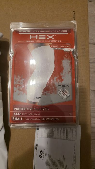 Mc David – kompresyjne rękawy na nogi z nakolannikami