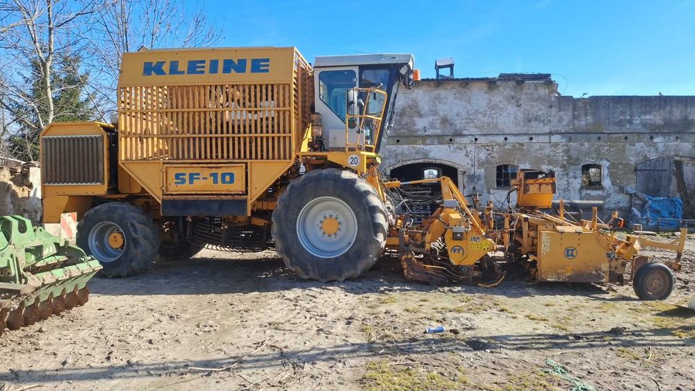 Kombajn samojezdny  do buraków KLEIN