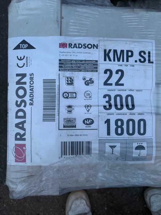 Grzejnik panelowy Radson 22 300x1800 oryginalnie zapakowany