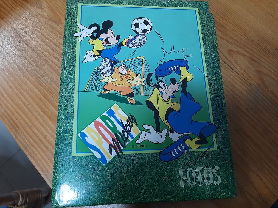 Álbuns de fotos com saco