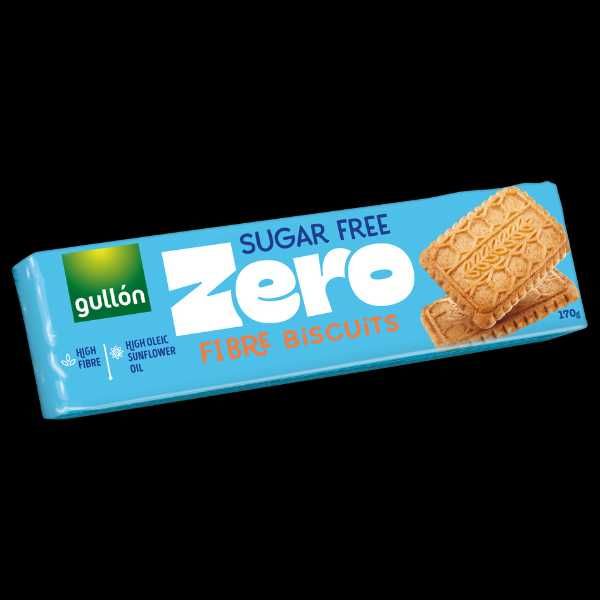 Pełnoziarniste herbatniki bez cukru Fibre Biscuits Gullon 170 g