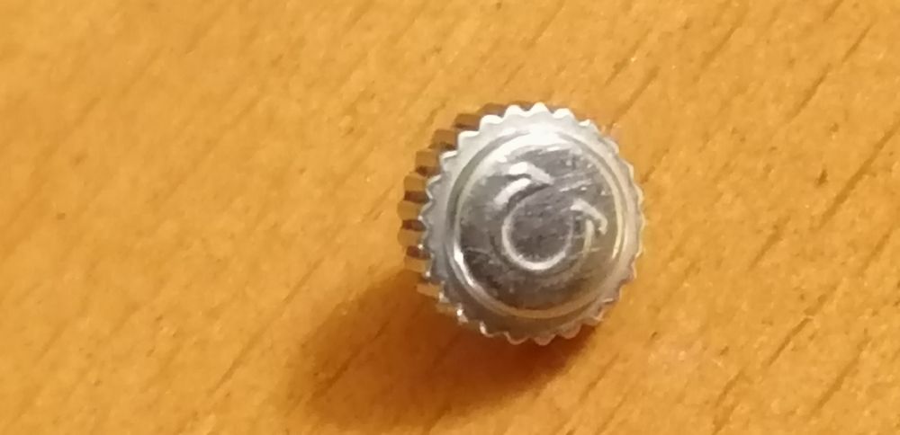 Original Omega Watch Crown, 7 mm
