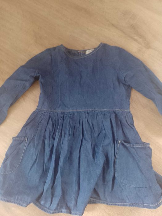 Sukienka jeansowa 98 dla dziewczynki