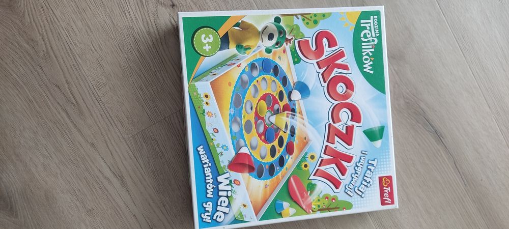 Puzzle świnka Peppa psi patrol gra skoczki trefl trefliki