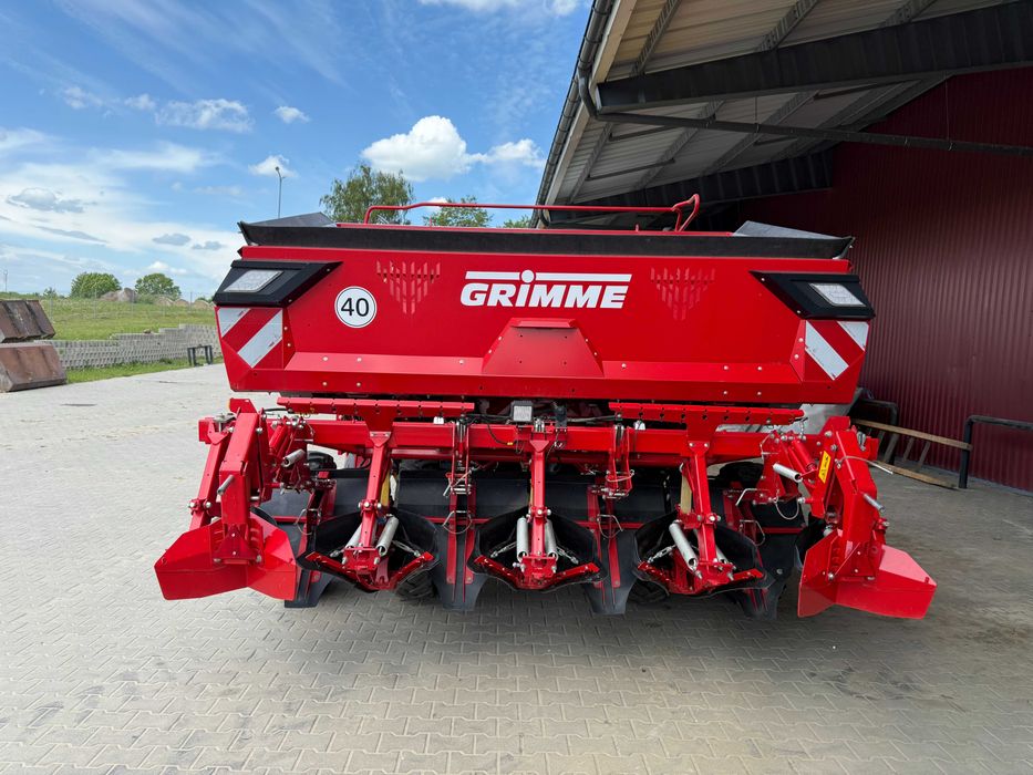 Sadzarka Grimme PRIOS 440 PRO + brona wirnikowa AMAZONE - 2023 rok